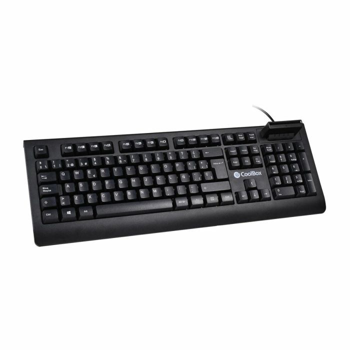 CoolBox COO-TEC04DNI Teclado USB QWERTY Español Completo de Membrana para Oficina Negro 14 CoolBox COO-TEC04DNI Teclado USB QWERTY Español Completo de Membrana para Oficina Negro 14