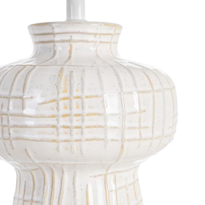 Lámpara Mesa Cerámica Iluminación 25 X 25 X 41 cm