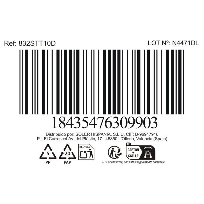 Vaso Alto "Sonella" 430Cc Transp. (36 Unidades) 3