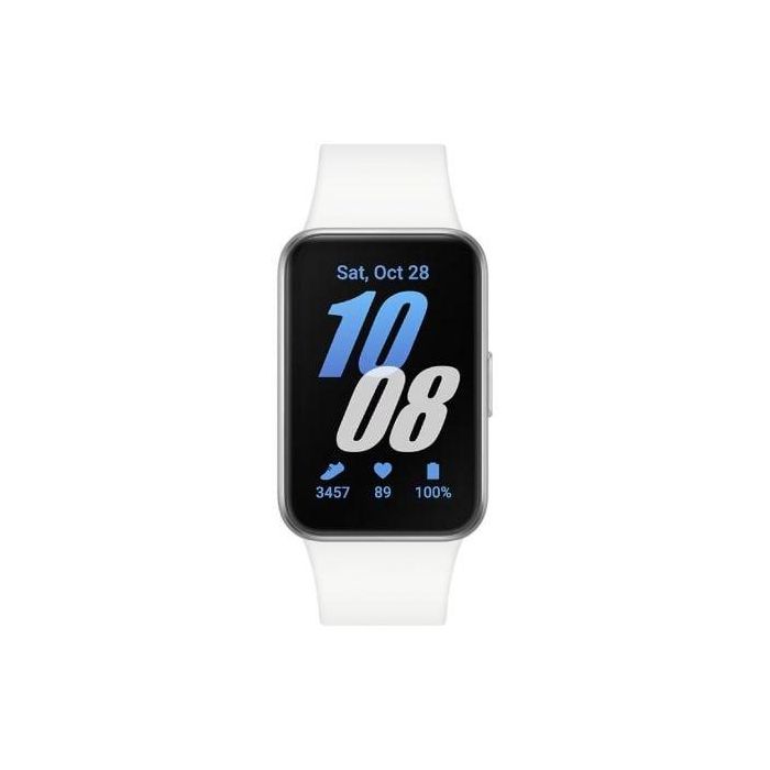 Samsung SM-R390NZSAEUB Galaxy Fit 3 Smartband Plateada - Hasta 13 días de batería, Pantalla AMOLED 1.6", Monitor de Sueño, 5ATM/IP68 1 Samsung SM-R390NZSAEUB Galaxy Fit 3 Smartband Plateada - Hasta 13 días de batería, Pantalla AMOLED 1.6", Monitor de Sueño, 5ATM/IP68 1