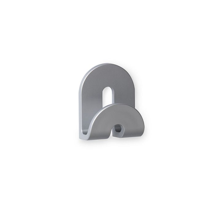 Colgador Inofix calma Plateado 2,5 kg Adhesivo