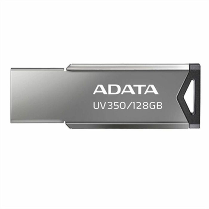 Memoria USB Adata UV350 128 GB Negro Plateado