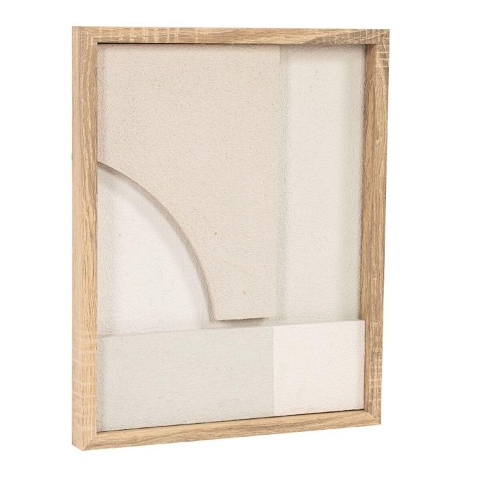 DKD Home Decor Cuadro Scandi Moderno Decoración de Pared Beige Blanco Natural 40x50 cm (2 Unidades) MDF y PS 1 DKD Home Decor Cuadro Scandi Moderno Decoración de Pared Beige Blanco Natural 40x50 cm (2 Unidades) MDF y PS 1