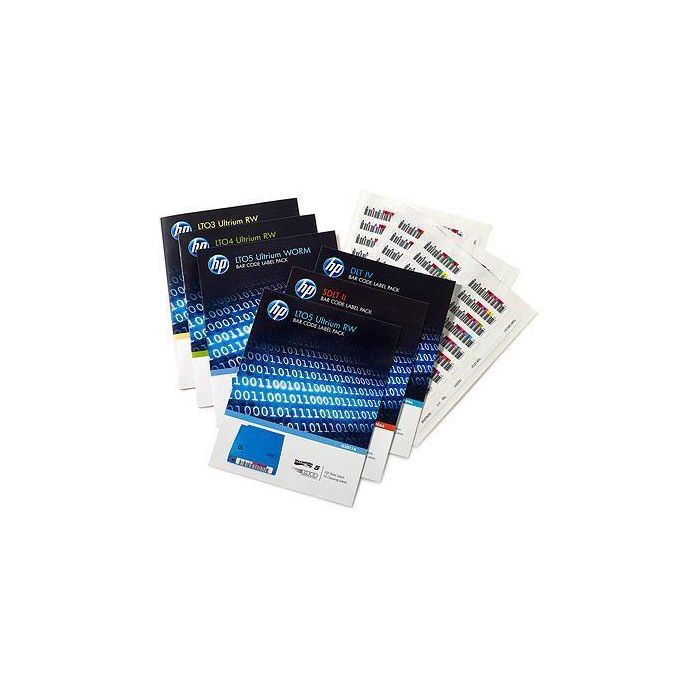 Hewlett Packard Enterprise HP LTO-6 Ultrium RW Bar Code Label Pack Hewlett Packard Enterprise HP LTO-6 Ultrium RW Bar Code Label Pack