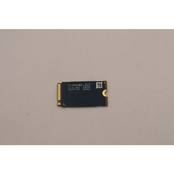 Lenovo M.2 2242 SSD, 512GB capacity, PCIe 4.0 x4 interface, optimized for Lenovo ThinkPad laptops, NVMe technology. 1 Lenovo M.2 2242 SSD, 512GB capacity, PCIe 4.0 x4 interface, optimized for Lenovo ThinkPad laptops, NVMe technology. 1