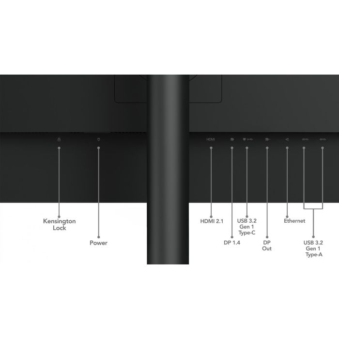 Lenovo T24mv-30 Monitor 23.8" (60.5cm) Full HD IPS 75Hz 4ms HDMI DP USB-C con Altavoces y Cámara Web Negra 10