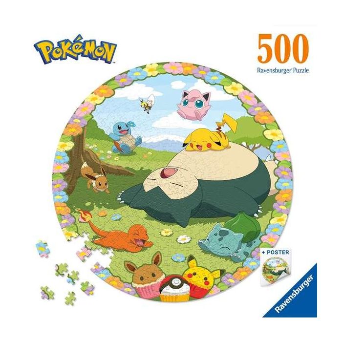 Ravensburger Puzzle 500 Piezas Pokémon Round 4