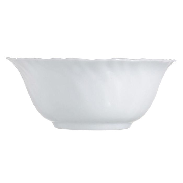 Bol Luminarc Feston Blanco Vidrio 12 cm (24 Unidades) 1 Bol Luminarc Feston Blanco Vidrio 12 cm (24 Unidades) 1