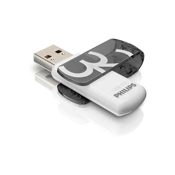 Philips FM32FD00B Memoria USB 3.0 32GB Vivid Edition Shadow Grey 1 Philips FM32FD00B Memoria USB 3.0 32GB Vivid Edition Shadow Grey 1