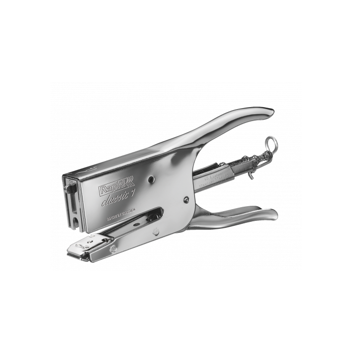Rapid Grapadora de Tenaza K1 Acero para 50 Hojas, Usa Grapas 24/6, 24/8, 26/6, 26/8, Carga Trasera Plata 0 Rapid Grapadora de Tenaza K1 Acero para 50 Hojas, Usa Grapas 24/6, 24/8, 26/6, 26/8, Carga Trasera Plata 0