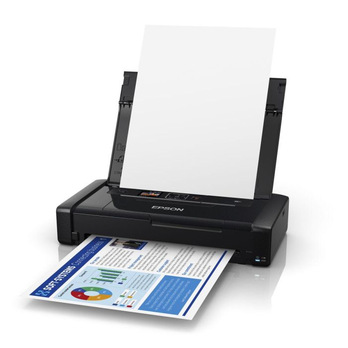 Impresora de inyección de tinta A4 - EPSON - WorkForce WF-110W - Wi-Fi inalámbrico y Wi-Fi Direct - Compatibilidad de tintas: EPSON 266 y 267 1 Impresora de inyección de tinta A4 - EPSON - WorkForce WF-110W - Wi-Fi inalámbrico y Wi-Fi Direct - Compatibilidad de tintas: EPSON 266 y 267 1