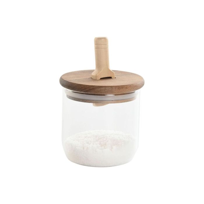 Bote Basicos DKD Home Decor Transparente Natural 9 x 13 x 9 cm 1 Bote Basicos DKD Home Decor Transparente Natural 9 x 13 x 9 cm 1