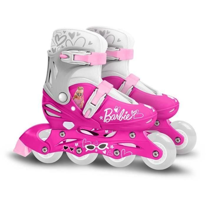 Patín en línea ajustable - talla 30-33 - BARBIE - CB200302 1 Patín en línea ajustable - talla 30-33 - BARBIE - CB200302 1