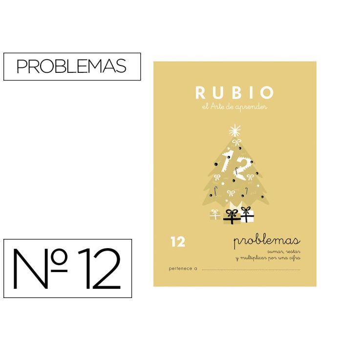 Cuaderno Rubio Problemas Nº 12 10 unidades