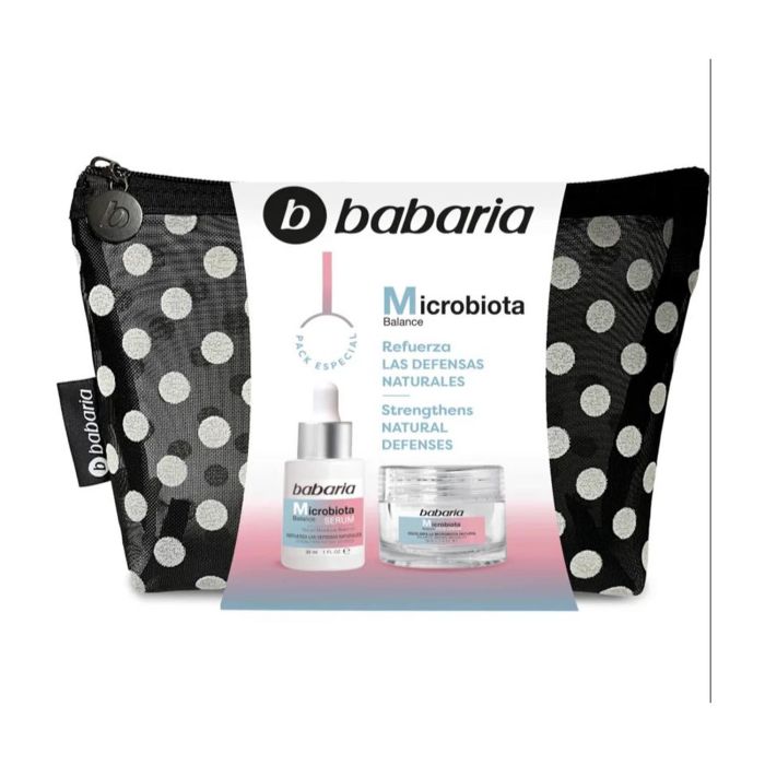 Babaria Microbiota refuerza crema facial set estuche 50 ml + serum 1u. Babaria Microbiota refuerza crema facial set estuche 50 ml + serum 1u.
