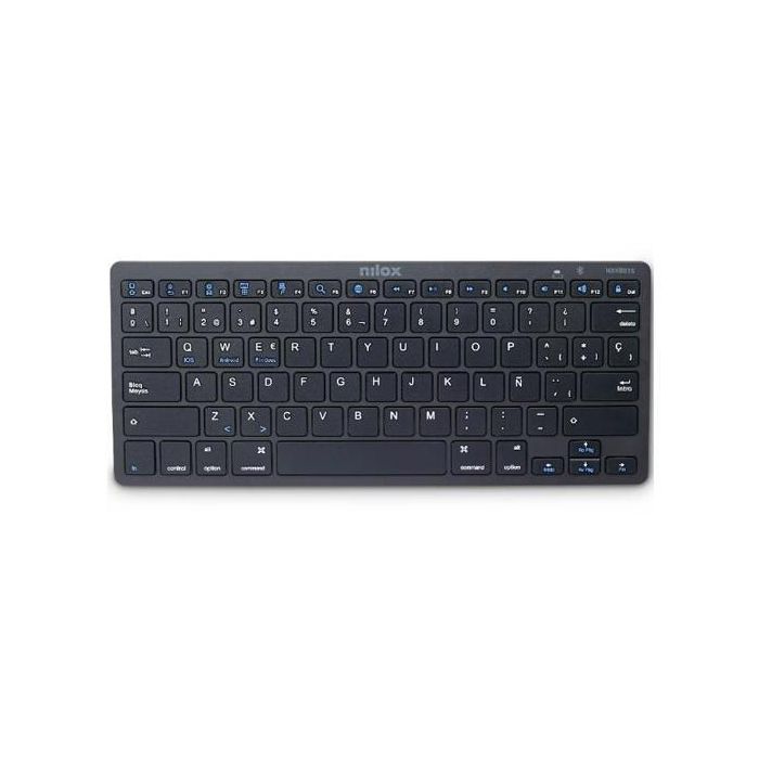 Nilox Teclado Bluetooth Negro Nilox Teclado Bluetooth Negro