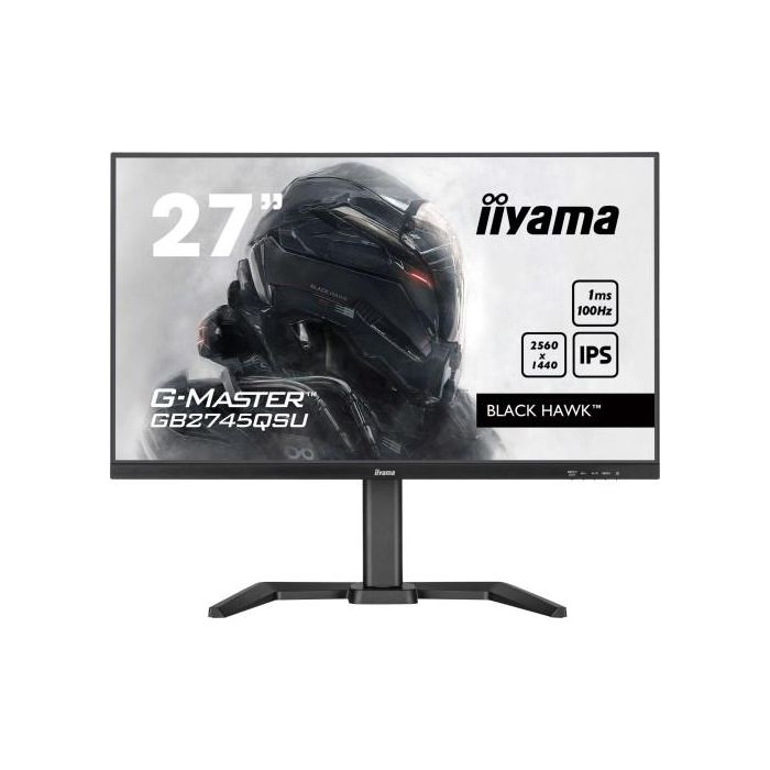 iiyama G-MASTER GB2745QSU-B2 pantalla para PC 68,6 cm (27") 2560 x 1440 Pixeles Wide Quad HD LED Negro