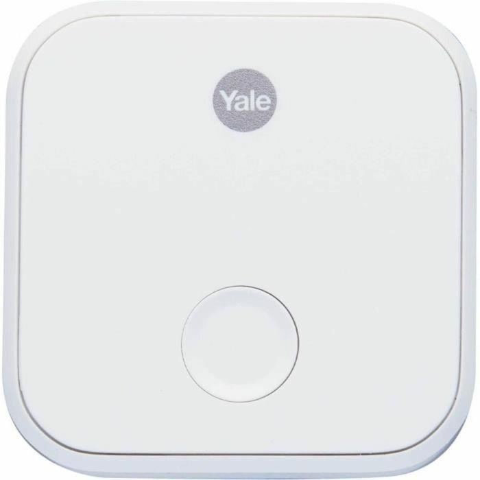 Yale Puente WiFi para acceso remoto 05/401C00/WH con Asistente de Voz Enchufe de 2 pines 17