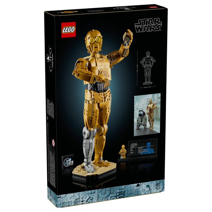 Lego Star Wars 75398 C-3PO Minifigura de Droide para Construir Kit de Modelo para Adultos