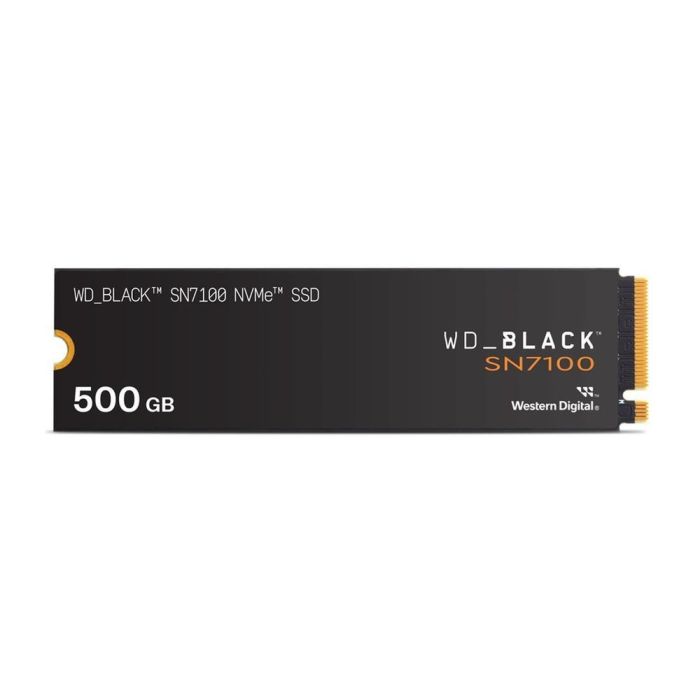 WD_BLACK SN7100 SSD NVMe 500GB M.2 2280 PCIe Gen4 para Gaming hasta 6800MB/s lectura 5800MB/s escritura 0 WD_BLACK SN7100 SSD NVMe 500GB M.2 2280 PCIe Gen4 para Gaming hasta 6800MB/s lectura 5800MB/s escritura 0