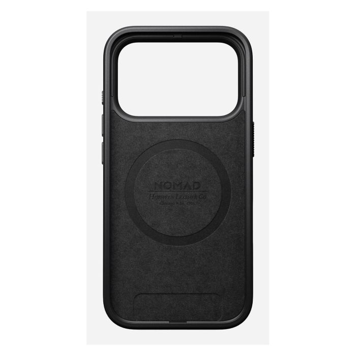 Nomad Modern Leather Case para Apple iPhone 17 Pro - Funda de Cuero Horween Chromexcel Color Burdeos, Compatible con MagSafe 5 Nomad Modern Leather Case para Apple iPhone 17 Pro - Funda de Cuero Horween Chromexcel Color Burdeos, Compatible con MagSafe 5