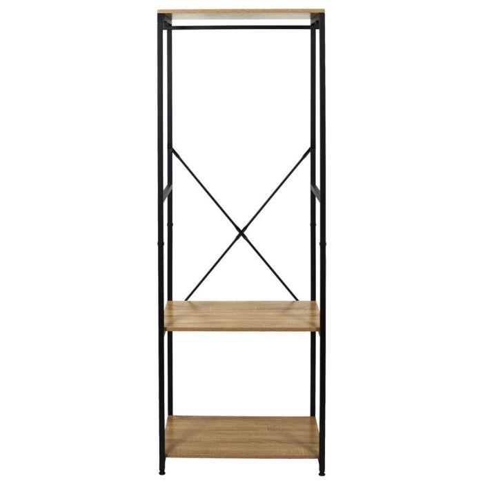 Home Deco Factory Perchero con 2 Estantes Colección Essentiel 60x40,4x167 cm 2