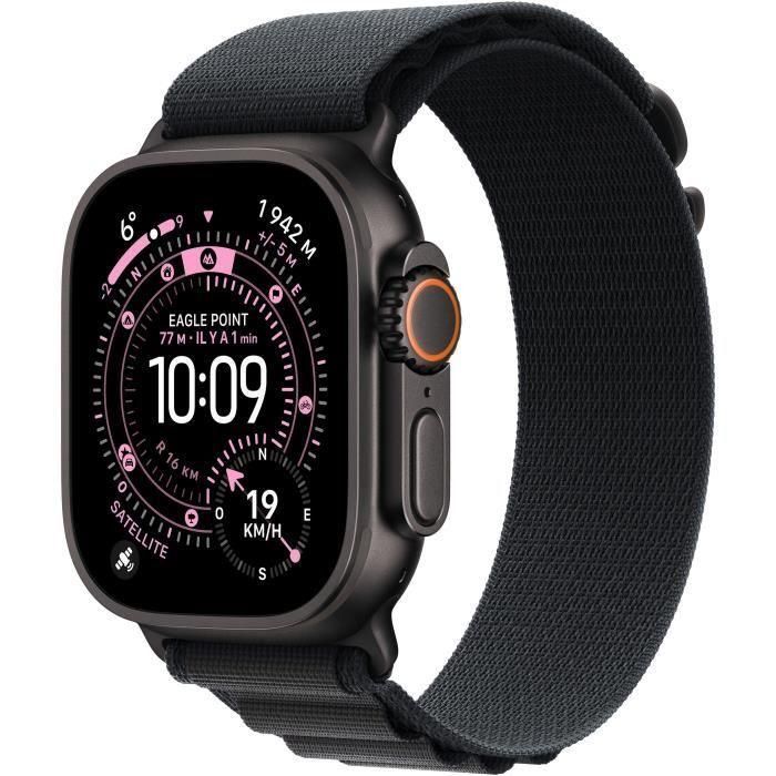 Apple Watch Ultra 3 Titanium Cellular 49mm, Alpine Loop Negro (Talla M) 0 Apple Watch Ultra 3 Titanium Cellular 49mm, Alpine Loop Negro (Talla M) 0