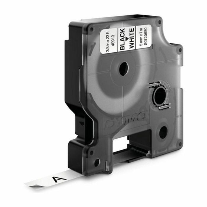 Cinta Laminada para Rotuladoras Dymo D1 41913 9 mm LabelManager™ Blanco Negro (5 Unidades) 1 Cinta Laminada para Rotuladoras Dymo D1 41913 9 mm LabelManager™ Blanco Negro (5 Unidades) 1