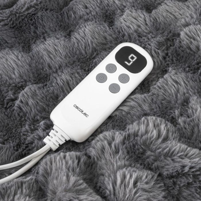 Manta Eléctrica Cecotec HeatConfort Noa 130 W Gris 200 x 180 cm 3