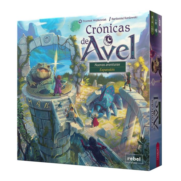 Rebel Crónicas de Avel: Nuevas Aventuras Juego de Mesa REAVE05ES 0 Rebel Crónicas de Avel: Nuevas Aventuras Juego de Mesa REAVE05ES 0