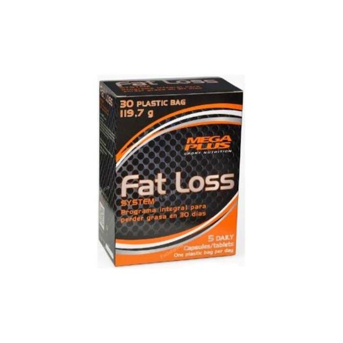 MEGA PLUS Fat Loss Control de Peso 30 Días 30 Ud. Suplemento Pérdida de Grasa