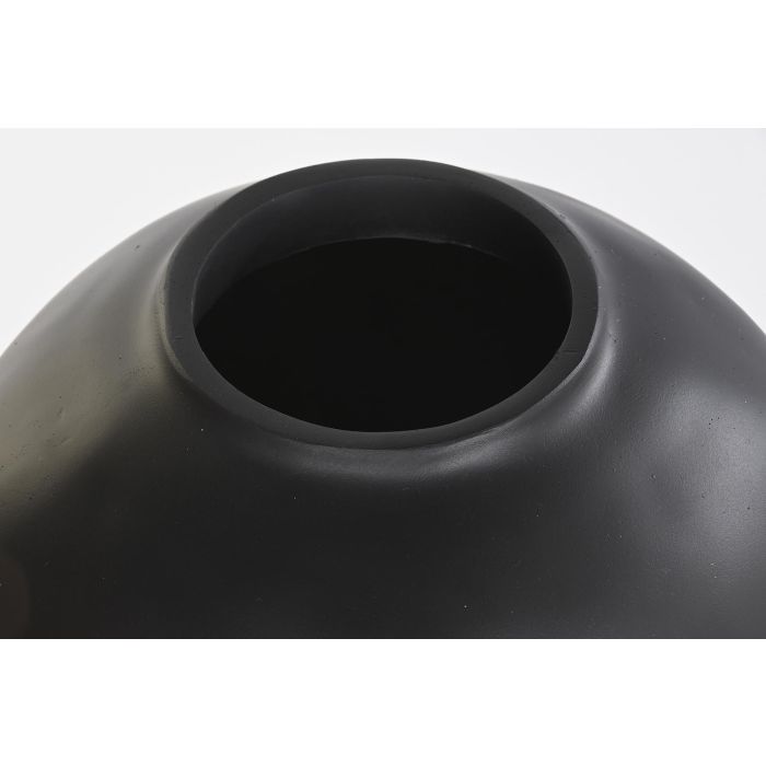 DKD Home Decor Jarrón Moderno Negro Resina 34 x 73.5 x 34 cm 2