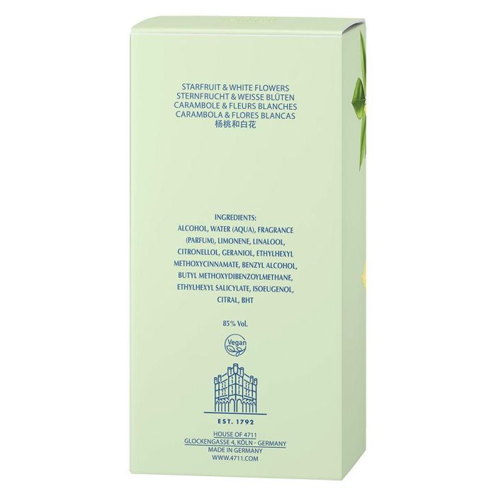 4711 ACQUA COLONIA STARFRUIT & WHITEFLOWERS Eau de Cologne Vaporizador 50 ml 4711 ACQUA COLONIA STARFRUIT & WHITEFLOWERS Eau de Cologne Vaporizador 50 ml