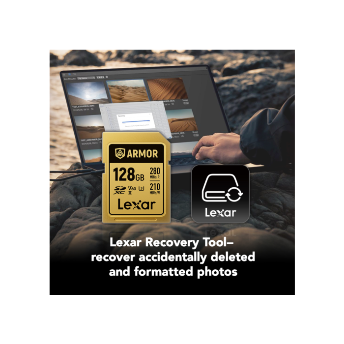 Lexar Armor Gold 128 Gb Sdxc Uhs-Ii 1 Lexar Armor Gold 128 Gb Sdxc Uhs-Ii 1