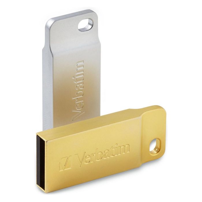 Verbatim Pendrive Metal Executive 32GB USB 3.2 con Ranura para Colgar y Llavero 1