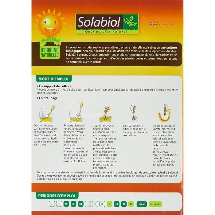 SOLABIOL SOPRAL3 Pralin Con Arcillas Verdes - 2.4 Kg 2 SOLABIOL SOPRAL3 Pralin Con Arcillas Verdes - 2.4 Kg 2