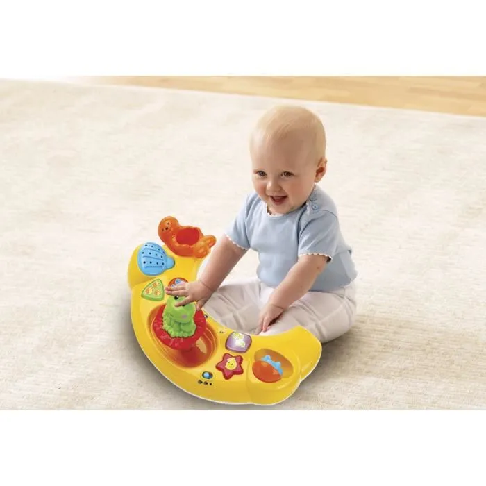 Vtech Baby Asiento de Baño Interactivo Super 2 en 1 - Juguete de Baño para Bebé con Proyección de Agua 2