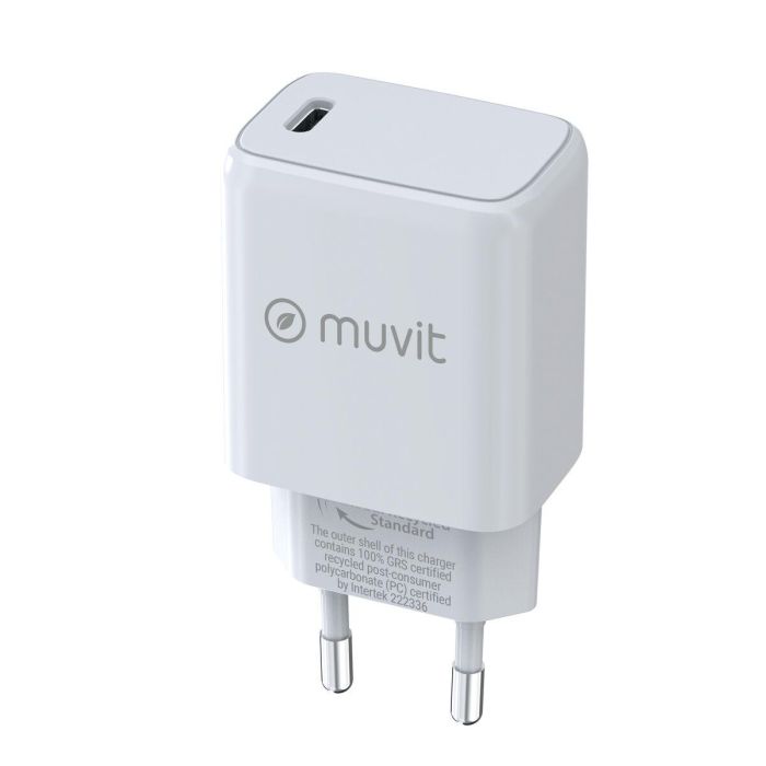 muvit for change cargador de pared Tipo C PD 30W blanco 6 muvit for change cargador de pared Tipo C PD 30W blanco 6