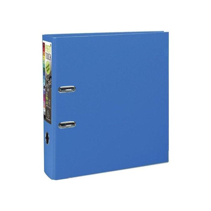 Archivador Palanca Exacompta Prem Touch Forrado Pp Rado A4+ 80Mm Azul