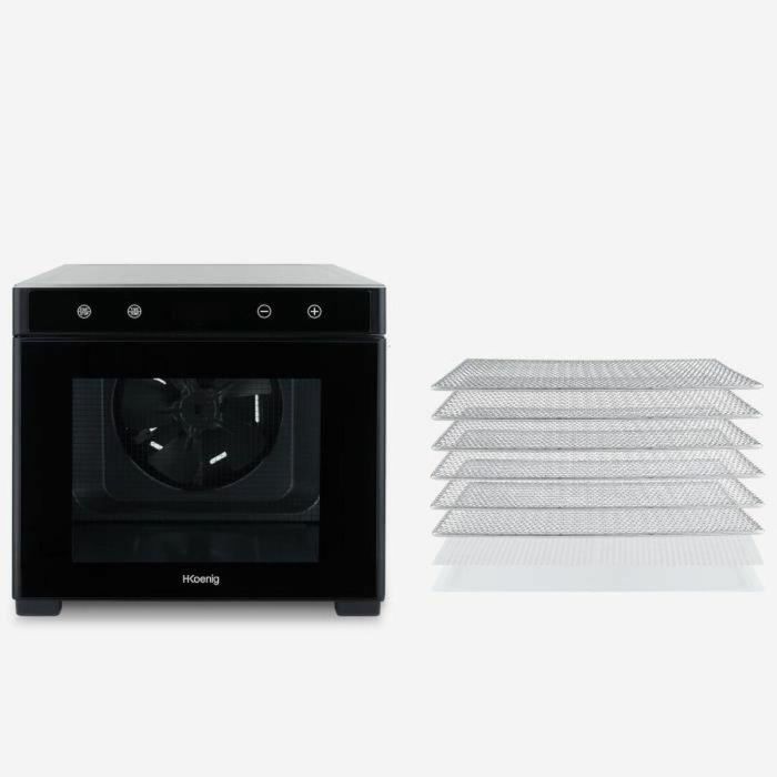 Hkoenig Deshidratador de alimentos DSY900 Temporizador Temperatura variable Potencia 650 W 3