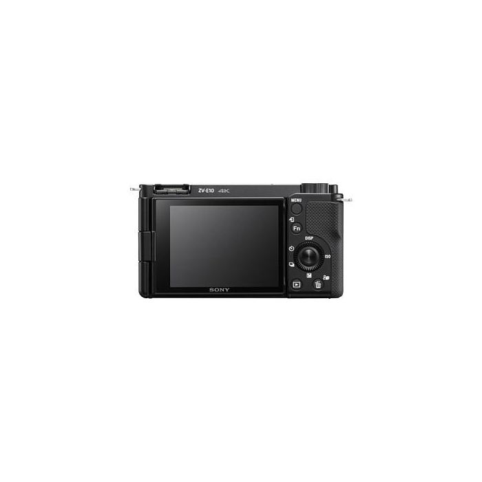 SONY ZV-E10 Body Cámara Sin Espejo APS-C 24.2MP 4K Ultra HD Video Pantalla Táctil Abatible Negra