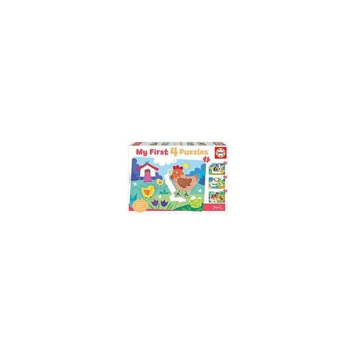 Puzzles progresivos 5-6-7-8 piezas mamás y bebés my first puzzles 4 Puzzles progresivos 5-6-7-8 piezas mamás y bebés my first puzzles 4