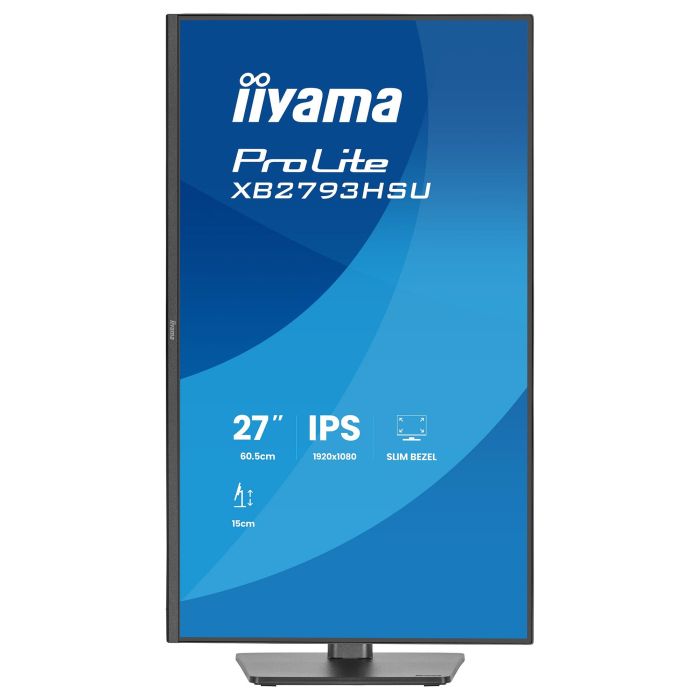 iiyama ProLite XB2793HSU-B1 Monitor 27" Full HD (1920x1080) IPS 120Hz 1ms AMD FreeSync Altavoces HDMI DisplayPort USB Negro 12