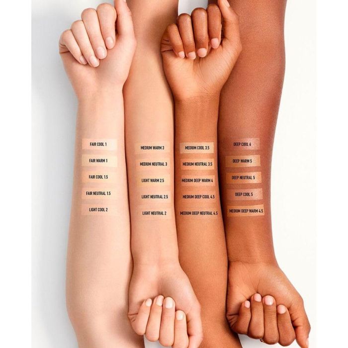 bareMinerals ORIGINAL PURE SERUM Base de Maquillaje Líquida #Medium Deep Neutral 4.5 Tono Tan Puro con Suero SPF 20 Mineral 30ml 2