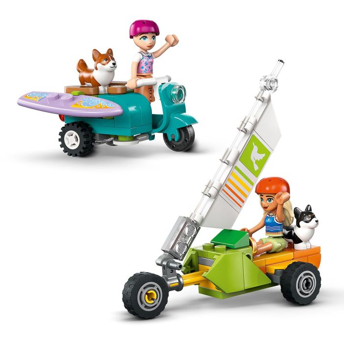 LEGO Friends 42641 Perros Surfistas y Aventuras en Scooter - Juguete Interactivo con Corgis 2