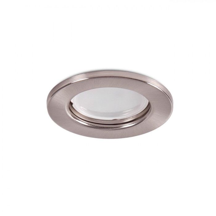 Aro Foco Downlight Circular "Sara" Acero 81mm - Satinado 1 Aro Foco Downlight Circular "Sara" Acero 81mm - Satinado 1