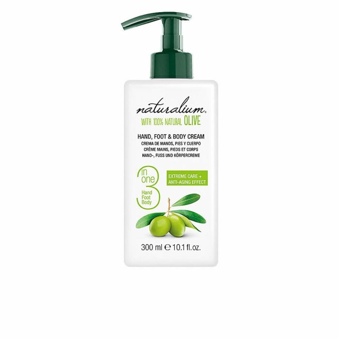 Crema Corporal Hidratante Oliva 100% Naturalium 2