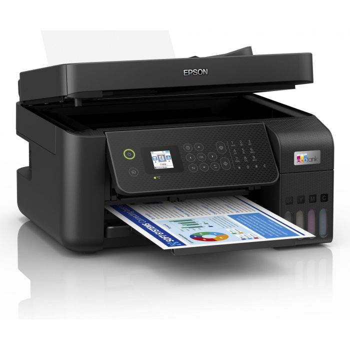 Epson ET-4800 Impresora Multifunción 4en1 Inyección Tinta Color A4 LAN Wifi ADF Negro 16 Epson ET-4800 Impresora Multifunción 4en1 Inyección Tinta Color A4 LAN Wifi ADF Negro 16