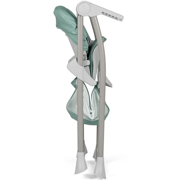 Hauck Trona Sit N Fold, Modelo AABUZ85083 - Plegable con Cesta, Peso hasta 15 kg, Edad desde 6 Meses, Color Menta Polvorienta