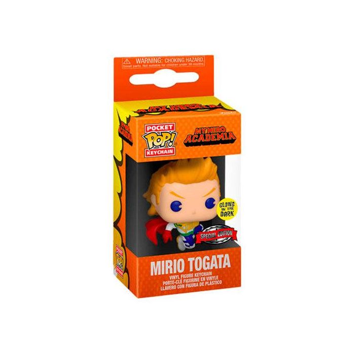 Llavero Pocket POP My Hero Academia Mirio Togata Exclusive 1 Llavero Pocket POP My Hero Academia Mirio Togata Exclusive 1